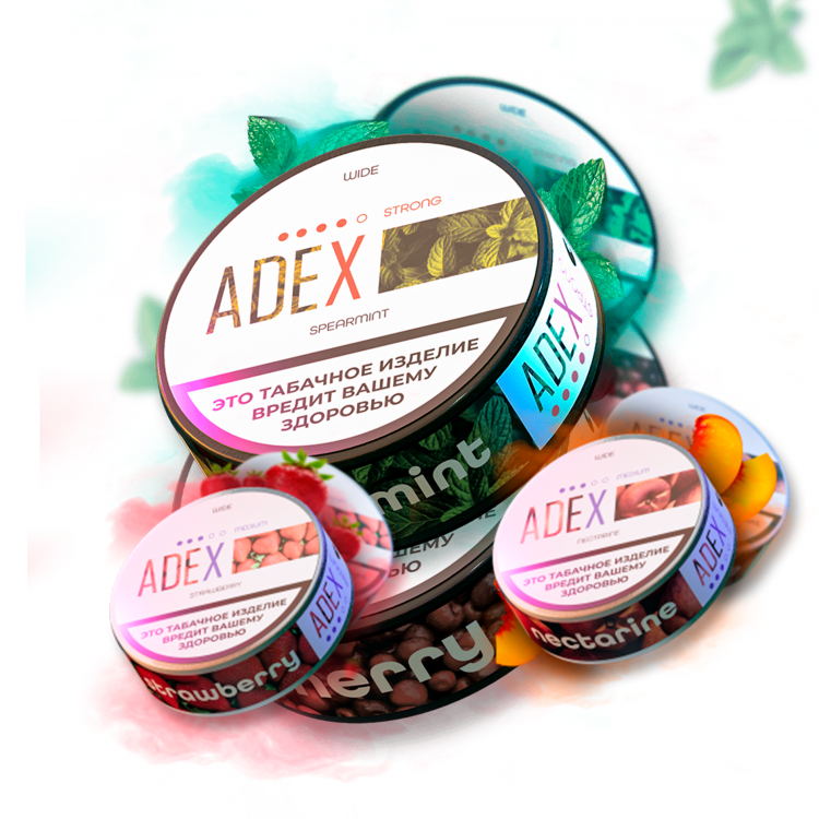 Жевательный Табак Adex Medium - Spearmint 16 гр