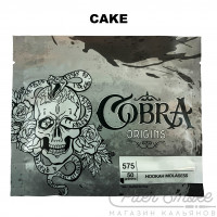 Бестабачная смесь Cobra Origins - Cake (Пирог) 50 гр